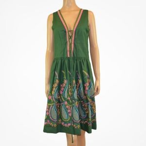 Embroidered Cottagecore Vintage Dirndl Edelweiss Dress
